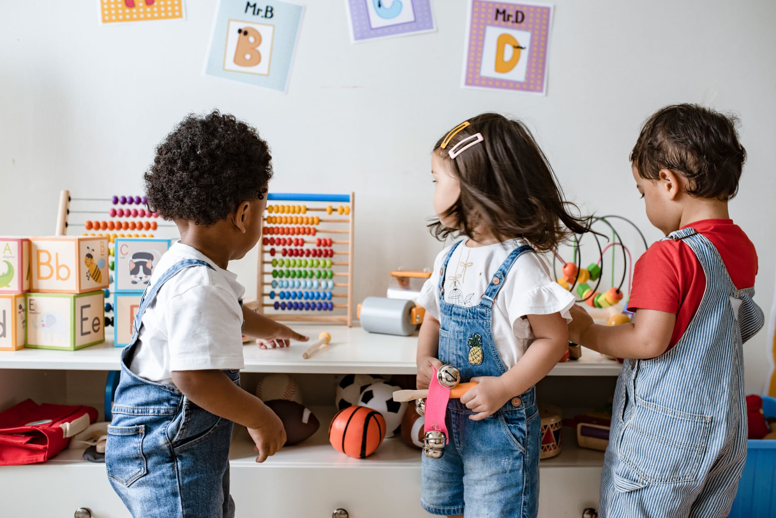Children learning at Kids Cove